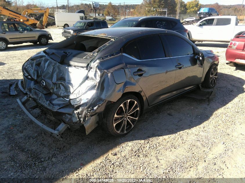 2022 NISSAN SENTRA S VIN: 3N1AB8BVXNY212166