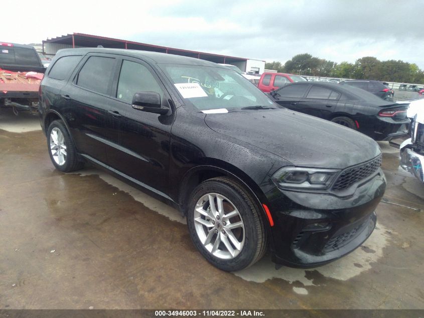 2022 DODGE DURANGO GT PLUS VIN: 1C4RDHDG9NC130172