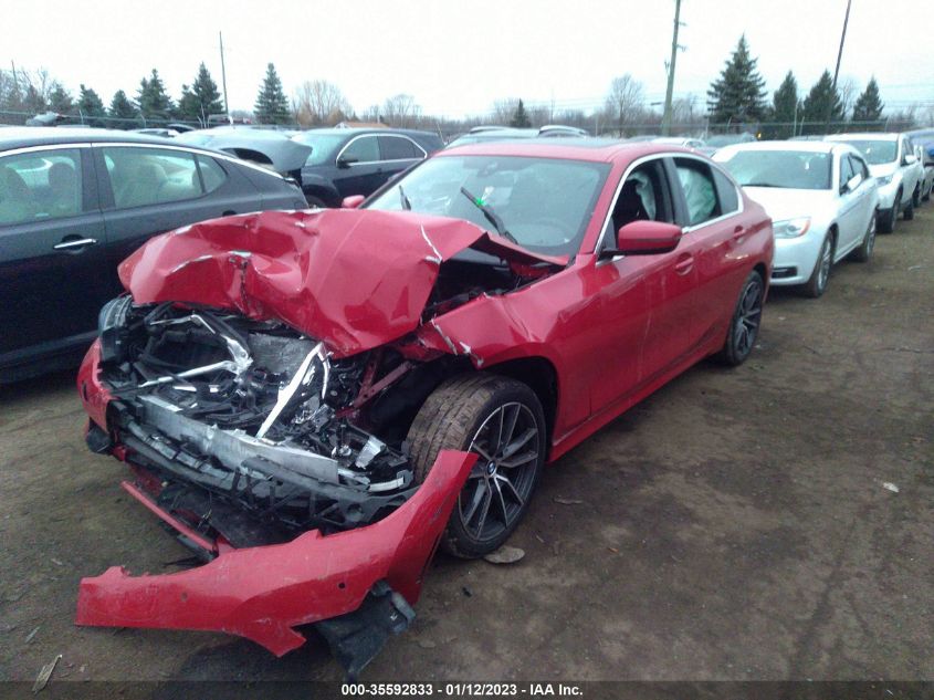 2021 BMW 3 SERIES 330I XDRIVE VIN: 3MW5R7J04M8B88162
