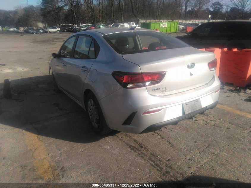 2021 KIA RIO LX VIN: 3KPA24AD5ME383549