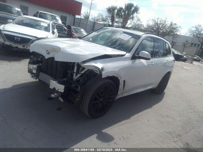 2022 BMW X5 XDRIVE40I VIN: 5UXCR6C06N9K63449