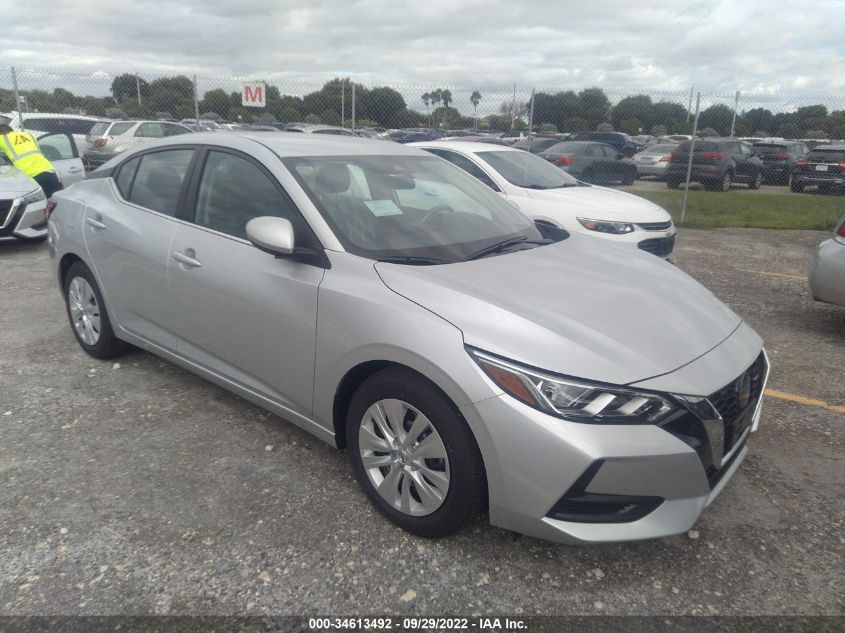 2022 NISSAN SENTRA S VIN: 3N1AB8BV0NY292724
