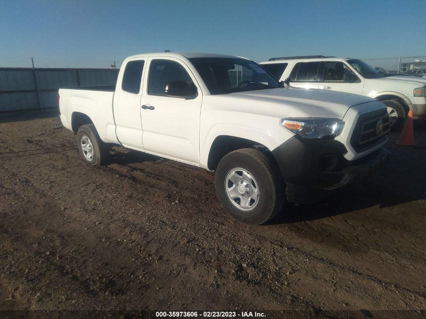 2022 TOYOTA TACOMA 2WD SR/SR5 VIN: 3TYRX5GN8NT063809