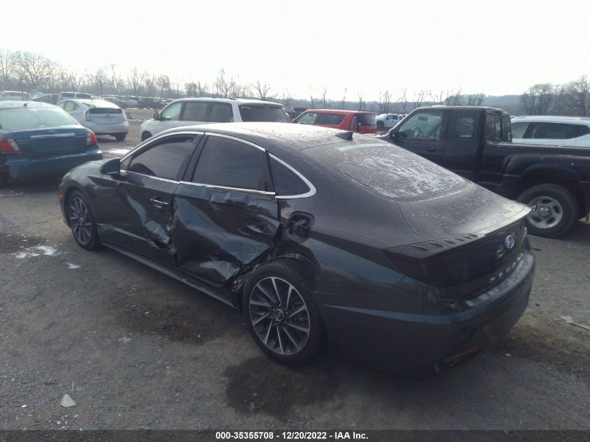 2022 HYUNDAI SONATA LIMITED VIN: KMHL34J28NA183141