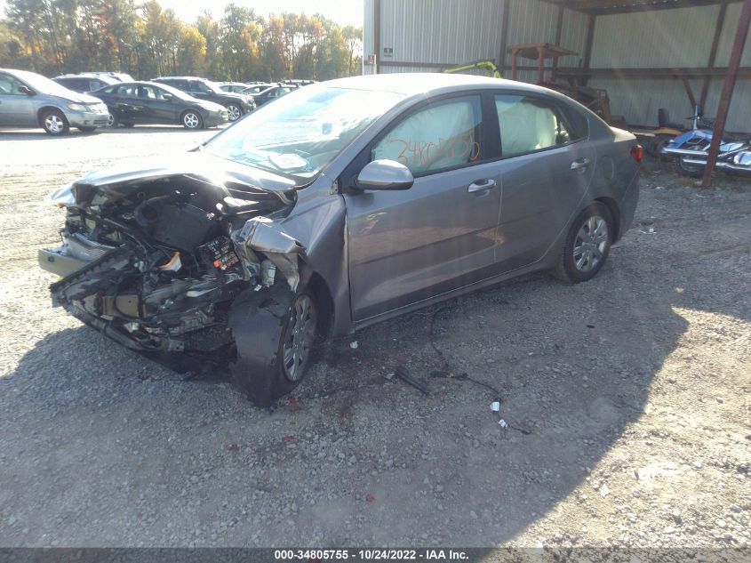 2022 KIA RIO S VIN: 3KPA24AD1NE452576