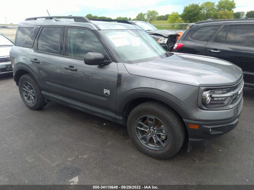 2021 FORD BRONCO SPORT BIG BEND VIN: 3FMCR9B60MRA19173