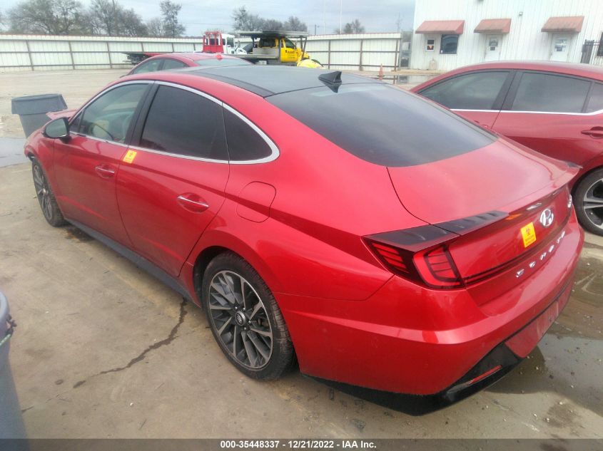 2020 HYUNDAI SONATA LIMITED VIN: 5NPEH4J26LH044291