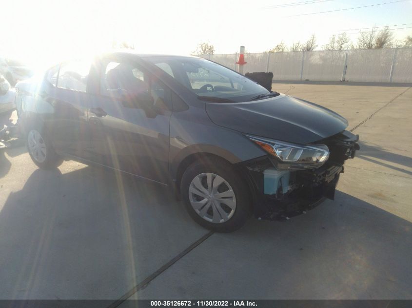 2022 NISSAN VERSA S VIN: 3N1CN8DV2NL821360