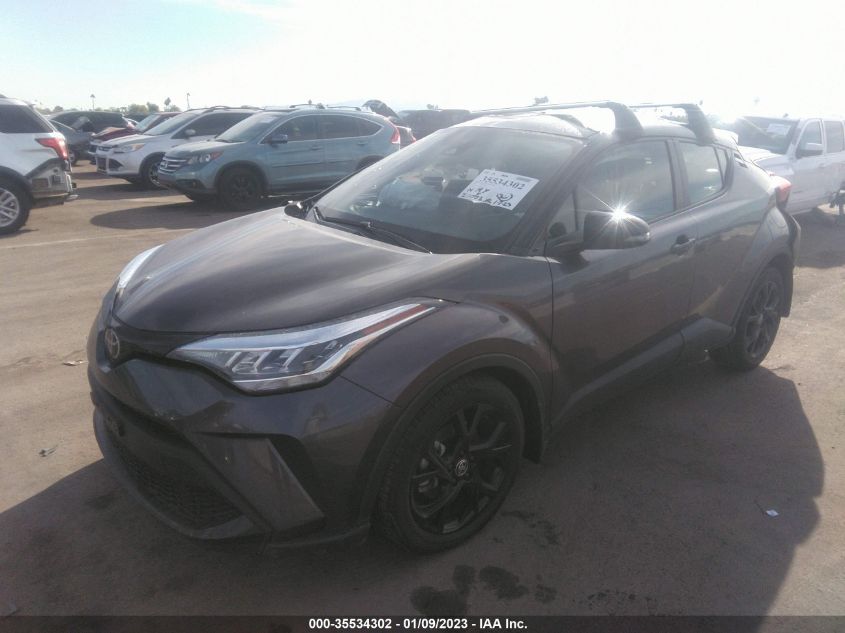 2021 TOYOTA C-HR LE/XLE/LIMITED/NIGHTSHADE VIN: JTNKHMBX4M1106692