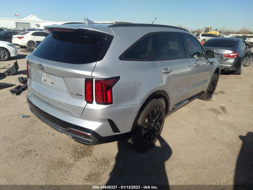 2021 KIA SORENTO SX VIN: 5XYRK4LF9MG070802
