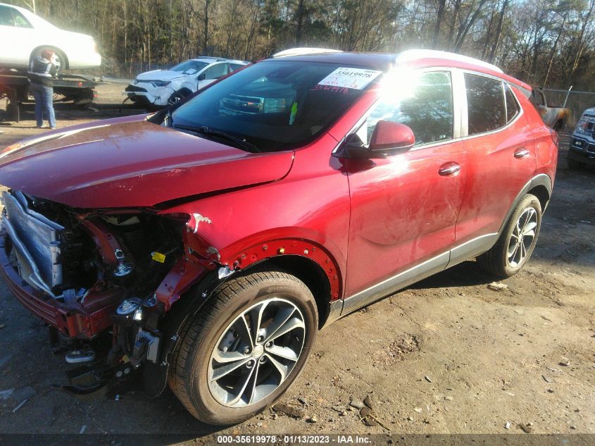 2022 BUICK ENCORE GX SELECT VIN: KL4MMDS28NB141349