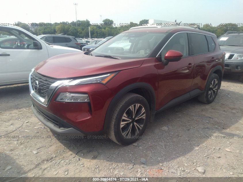 2021 NISSAN ROGUE SV VIN: 5N1AT3BA1MC057603