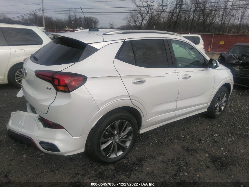 2022 BUICK ENCORE GX SELECT VIN: KL4MMESLXNB122994