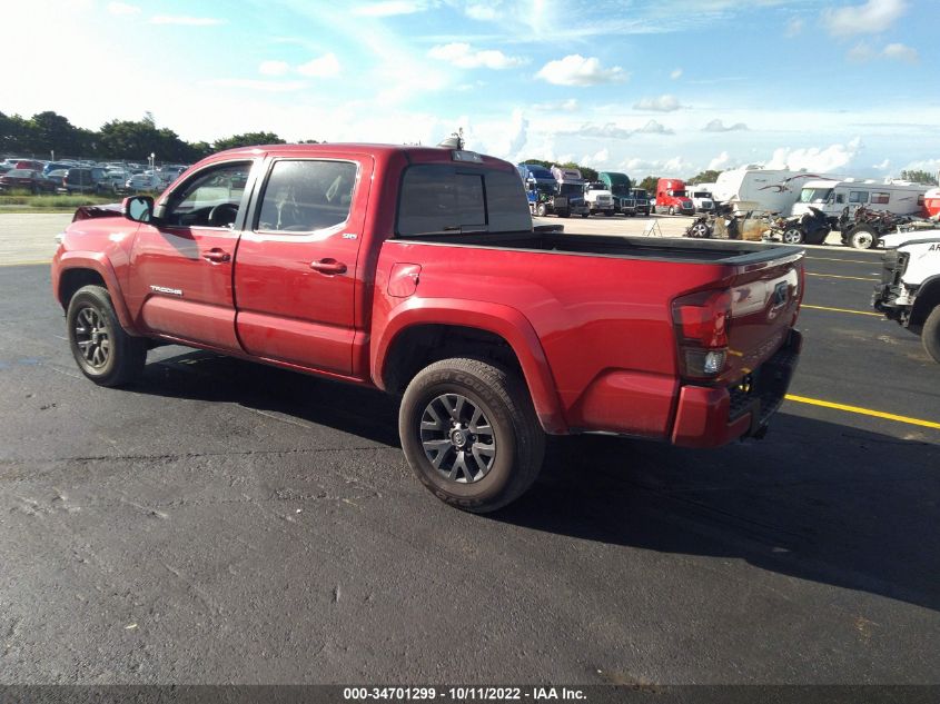 2022 TOYOTA TACOMA 2WD SR5/TRD SPORT VIN: 3TMAZ5CN9NM177911