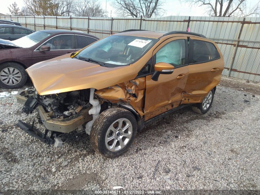 2021 FORD ECOSPORT SE VIN: MAJ3S2GE3MC438574