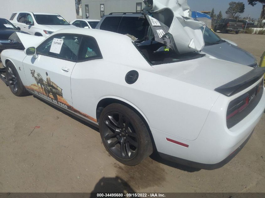 2021 DODGE CHALLENGER R/T SCAT PACK VIN: 2C3CDZFJ0MH638227