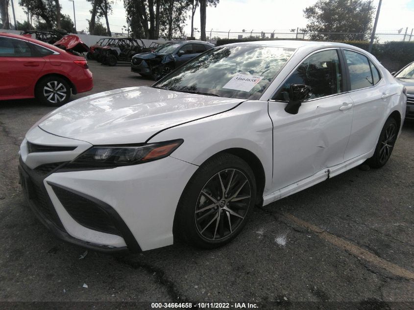 2022 TOYOTA CAMRY SE VIN: 4T1G11AK2NU717139