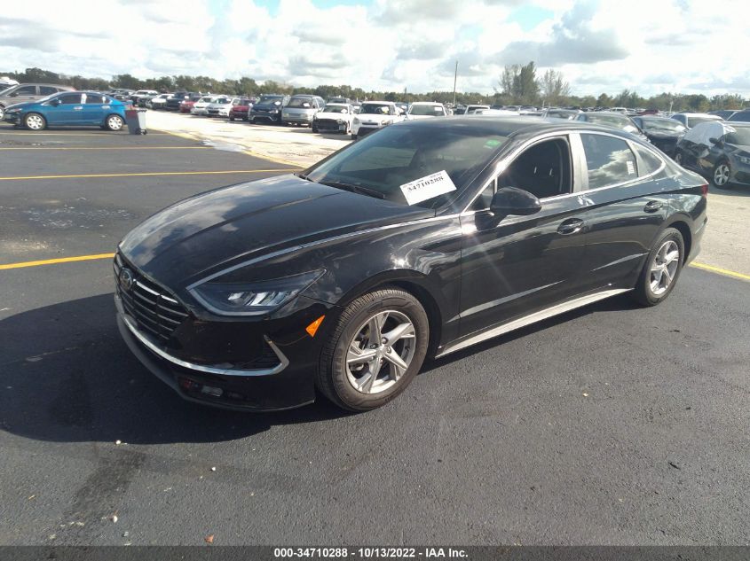 2021 HYUNDAI SONATA SE VIN: 5NPEG4JAXMH108909
