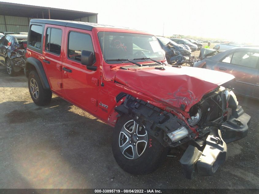 2021 JEEP WRANGLER UNLIMITED SPORT S VIN: 1C4HJXDN2MW503157