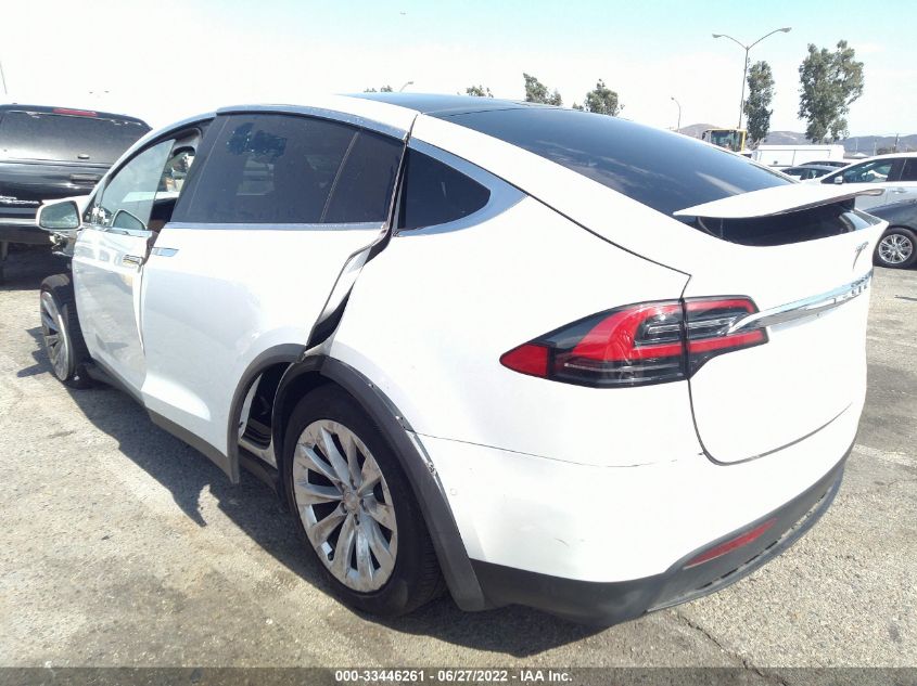 2020 TESLA MODEL X LONG RANGE VIN: 5YJXCBE28LF275648