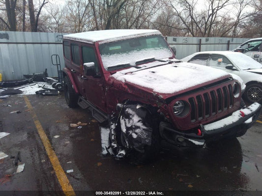 2021 JEEP WRANGLER UNLIMITED RUBICON VIN: 1C4HJXFG4MW724483