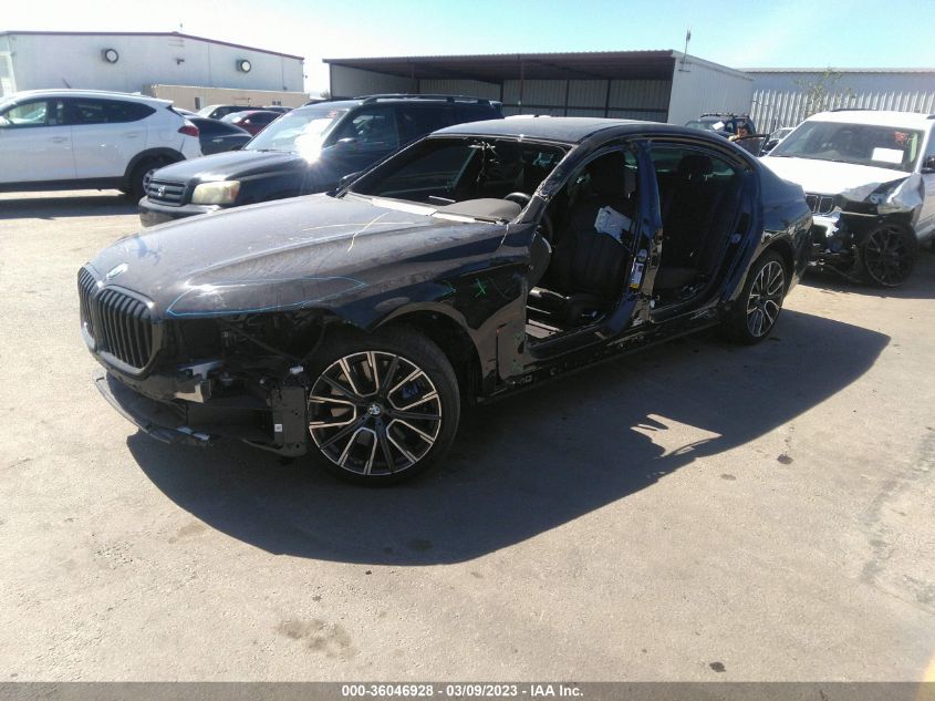2022 BMW 7 SERIES 740I VIN: WBA7T2C00NCJ49539