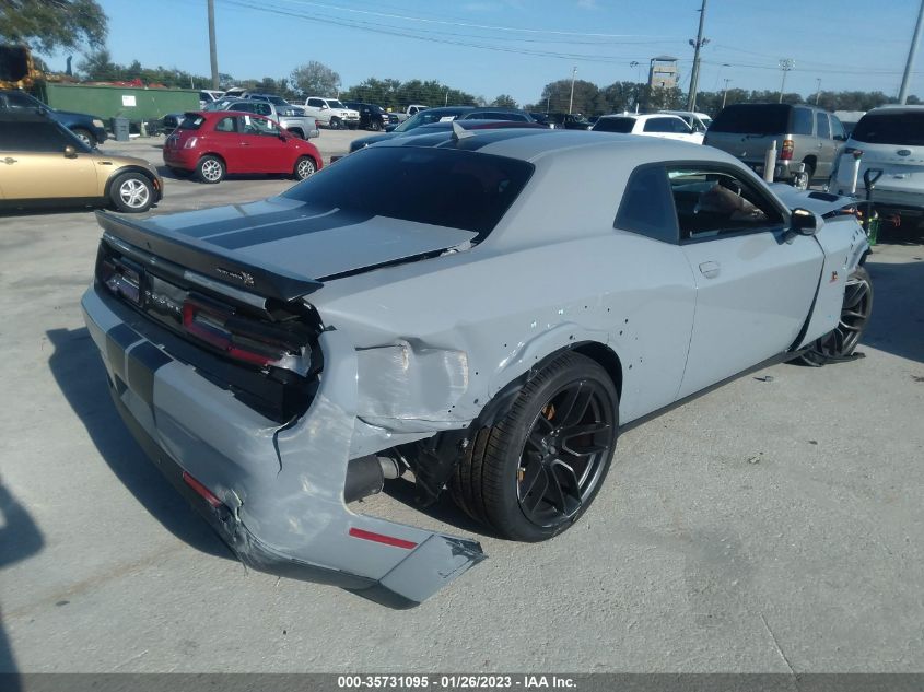 2022 DODGE CHALLENGER R/T SCAT PACK WIDEBODY VIN: 2C3CDZFJ0NH230361