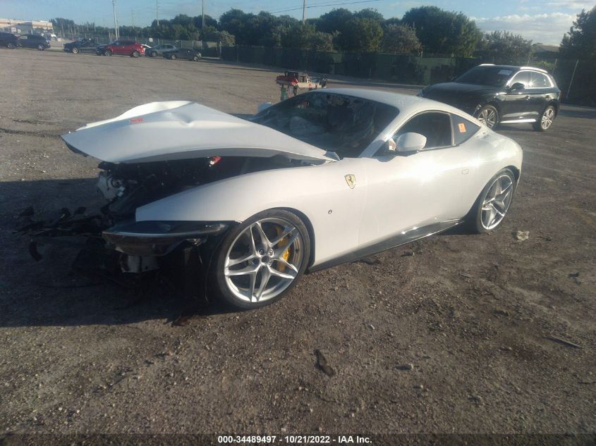 2021 FERRARI ROMA VIN: ZFF98RNA6M0262974