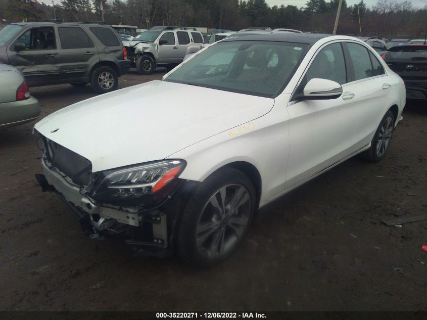 2020 MERCEDES-BENZ C-CLASS C 300 VIN: W1KWF8EB0LR600444