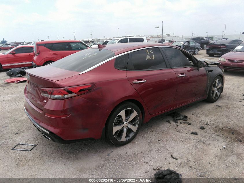 2020 KIA OPTIMA S VIN: 5XXGT4L31LG408402