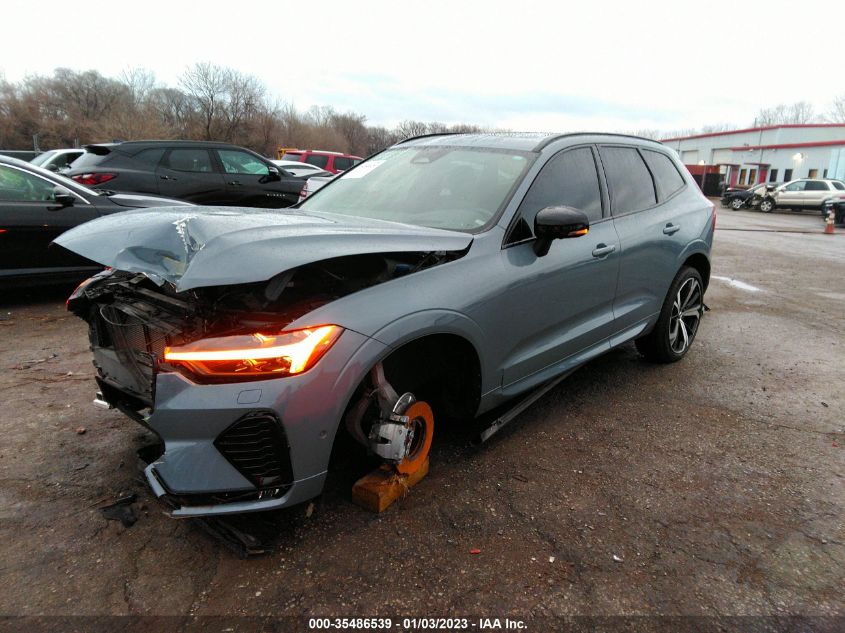 2022 VOLVO XC60 R-DESIGN VIN: YV4L12RM3N1921168