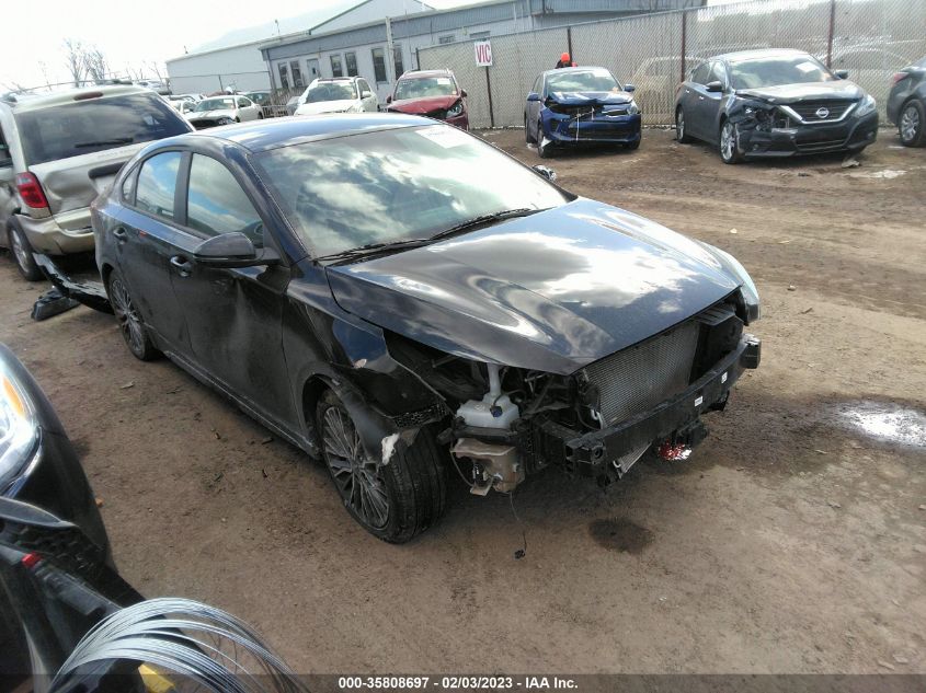 2022 KIA FORTE GT-LINE VIN: 3KPF54AD0NE451187