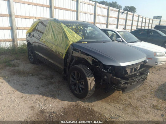 2022 VOLKSWAGEN TIGUAN SE VIN: 3VV2B7AX7NM050309