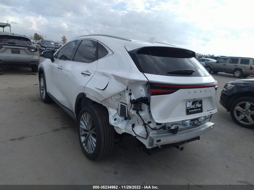 2022 LEXUS NX NX 350H LUXURY VIN: JTJHKCEZ9N5003878