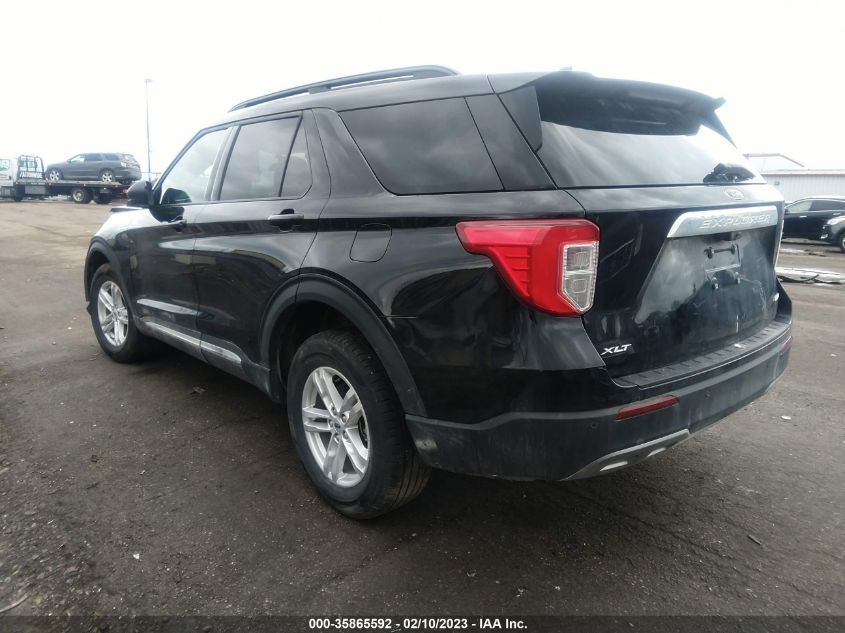 2022 FORD EXPLORER XLT VIN: 1FMSK8DH4NGC05526