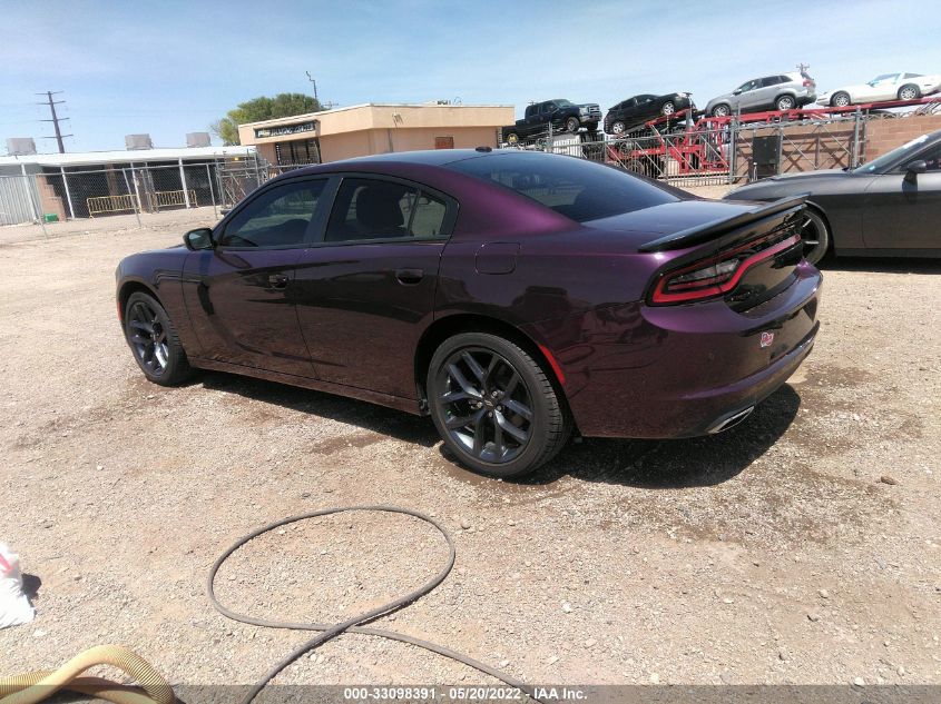 2021 DODGE CHARGER SXT VIN: 2C3CDXBG0MH682792