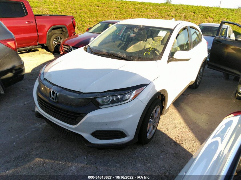 2022 HONDA HR-V LX VIN: 3CZRU5H3XNM714806