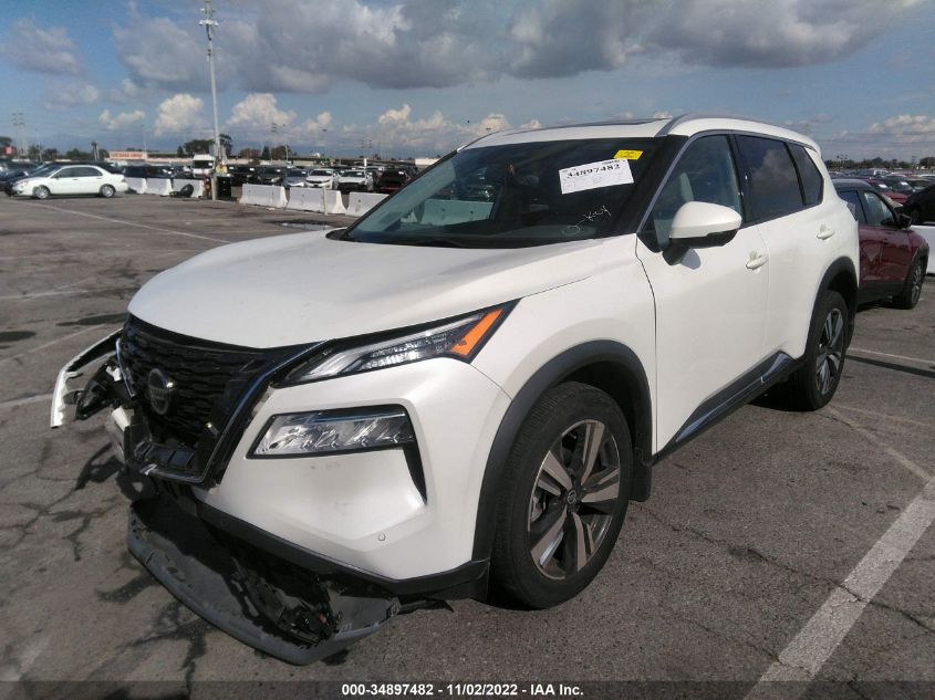 2021 NISSAN ROGUE SL VIN: 5N1AT3CA0MC765484