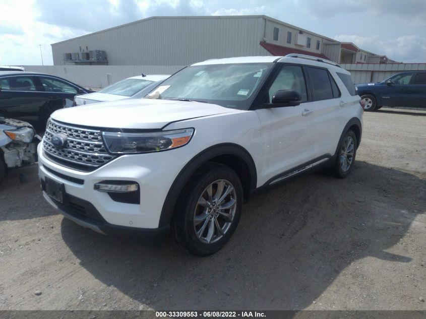 2021 FORD EXPLORER LIMITED VIN: 1FMSK7FH6MGB35789