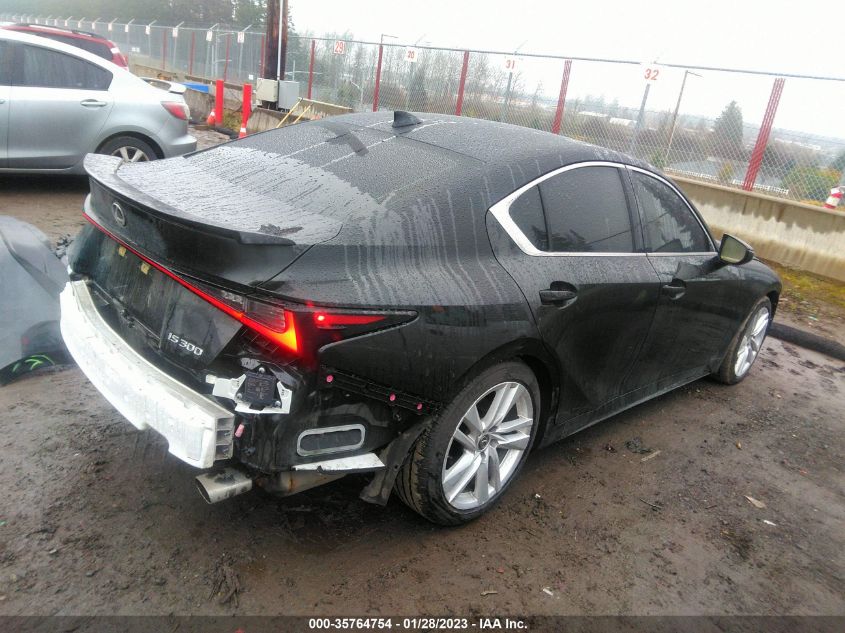 2021 LEXUS IS IS 300 VIN: JTHCA1D29M5115621