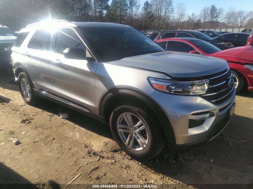 2022 FORD EXPLORER XLT VIN: 1FMSK7DH7NGA00762