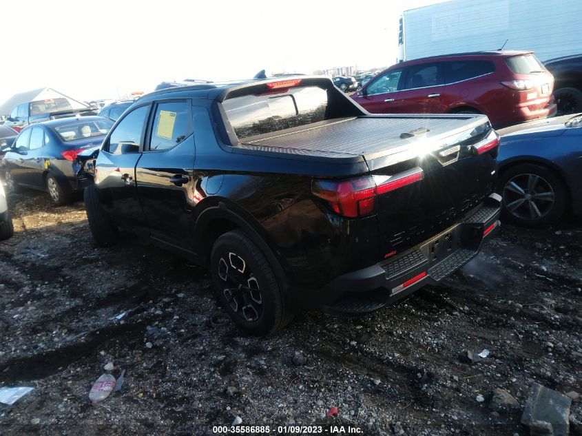 2022 HYUNDAI SANTA CRUZ SEL VIN: 5NTJCDAE2NH038516