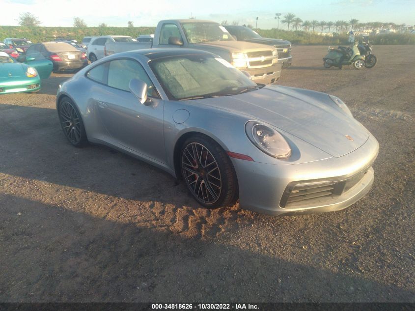 2021 PORSCHE 911 CARRERA VIN: WP0AB2A98MS221976