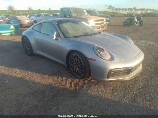 2021 PORSCHE 911 CARRERA VIN: WP0AB2A98MS221976