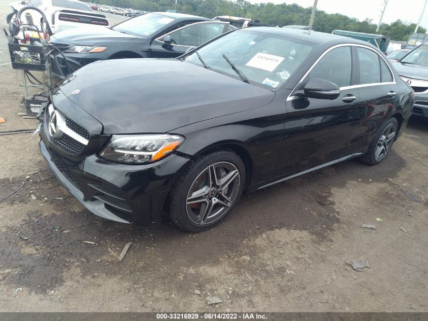 2020 MERCEDES-BENZ C-CLASS C 300 VIN: W1KWF8EB8LR580394