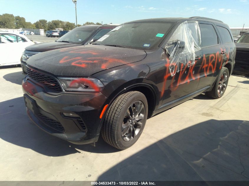 2021 DODGE DURANGO GT PLUS VIN: 1C4RDHDG0MC883782
