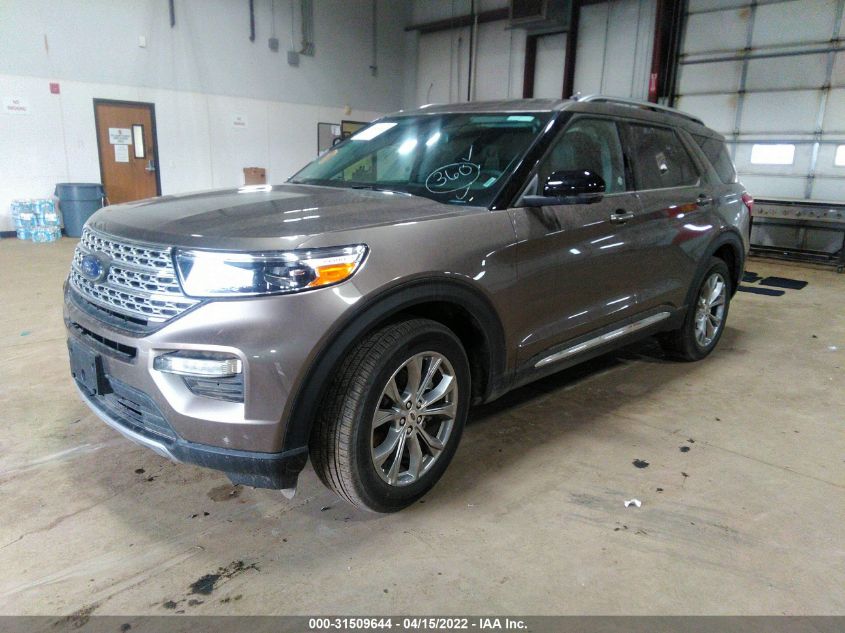 2021 FORD EXPLORER LIMITED VIN: 1FMSK8FH0MGB36507
