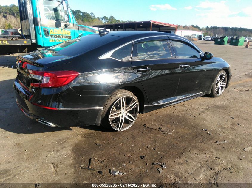 2022 HONDA ACCORD SEDAN TOURING VIN: 1HGCV2F96NA006887