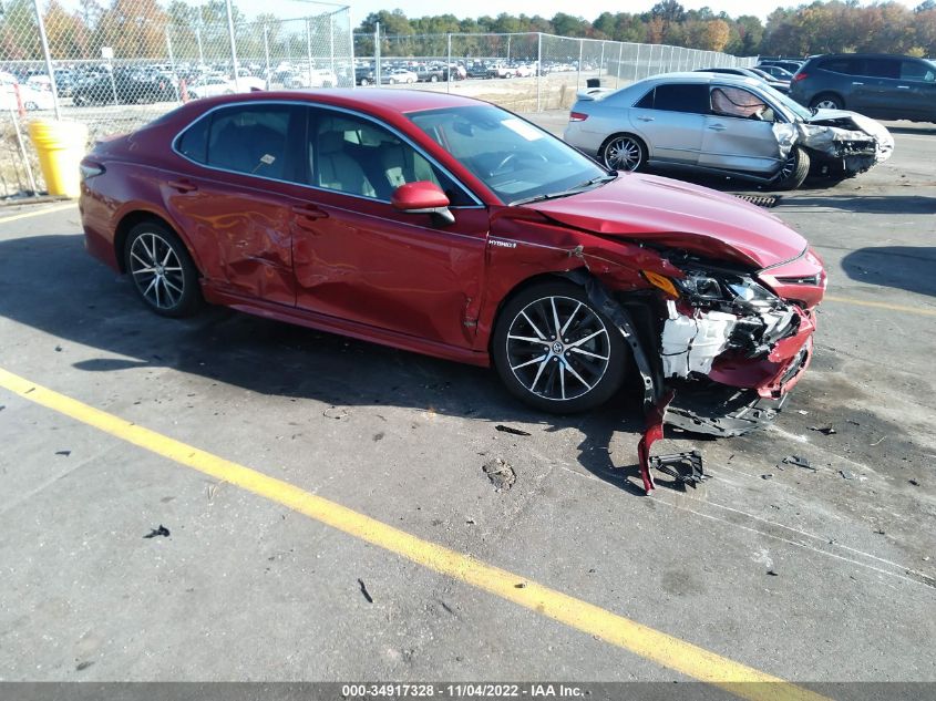 2021 TOYOTA CAMRY HYBRID SE VIN: 4T1G31AK1MU030324