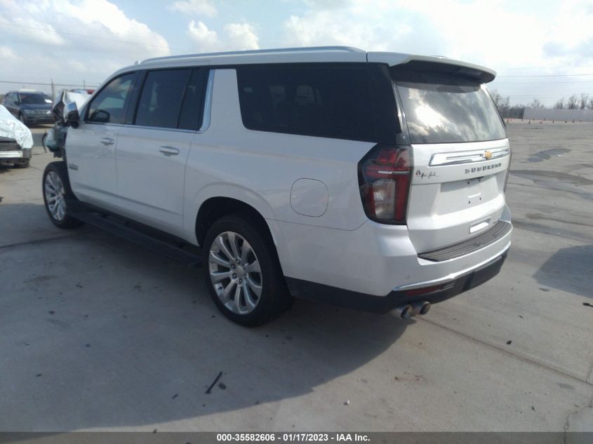 2022 CHEVROLET SUBURBAN PREMIER VIN: 1GNSCFKD7NR126319